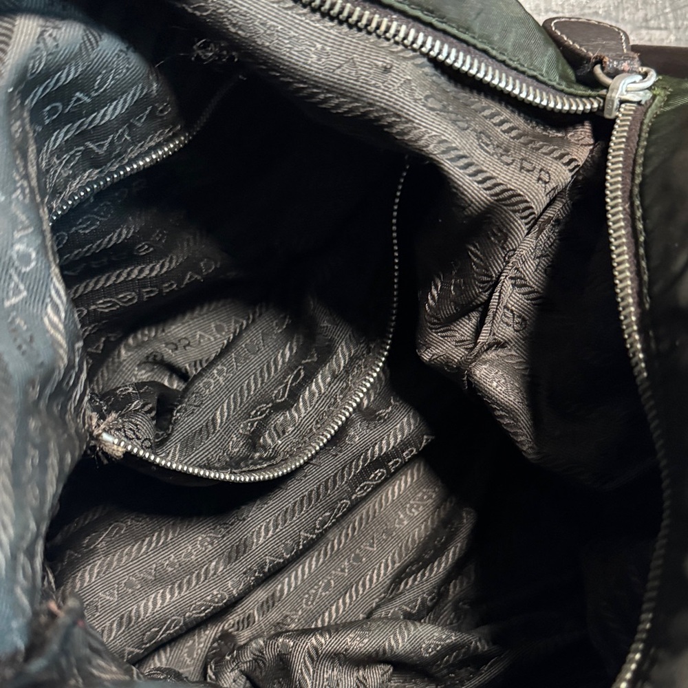 Prada Black Nylon Shoulder Bag - Picture 13 of 16